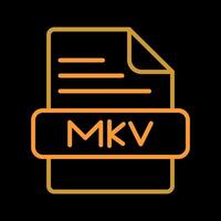 MKV Vector Icon