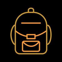 Backpack Vector Icon