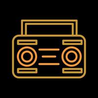 Cassette Player Vector Icon