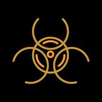 Biological Hazard Vector Icon