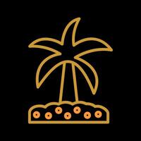 Coconut trees Vector Icon