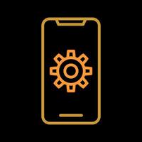 Mobile App Developing Vector Icon