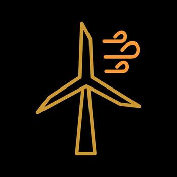 Windmill Vector Icon