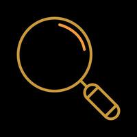 Magnifying Glass Vector Icon