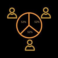Candidate Stats Vector Icon