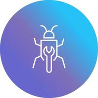 Bug Fixing Vector Icon