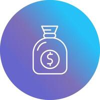 Sack of Money Vector Icon