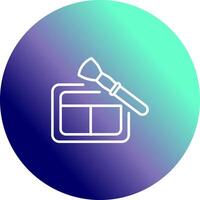 Blushon Brush Vector Icon