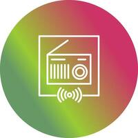 Radio Vector Icon