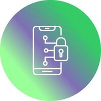 Secure Device Vector Icon