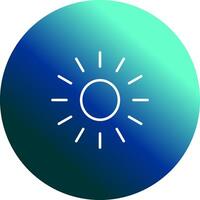 Sun Vector Icon