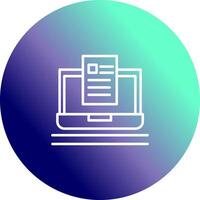 Blog Vector Icon