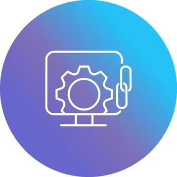 Link Optimization Vector Icon