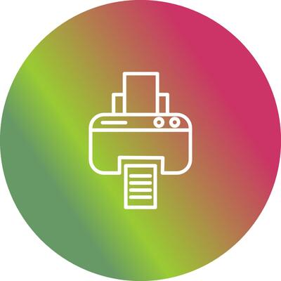 Printer Vector Icon