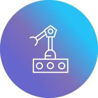 Industrial Arm Vector Icon