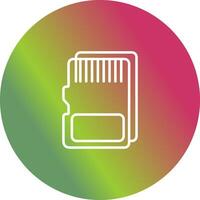 SD Card Vector Icon