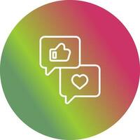 Feedback Vector Icon