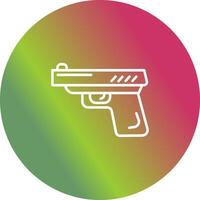 icono de vector de pistola