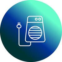 icono de vector de humidificador de aire