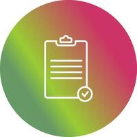 Registered Document Vector Icon