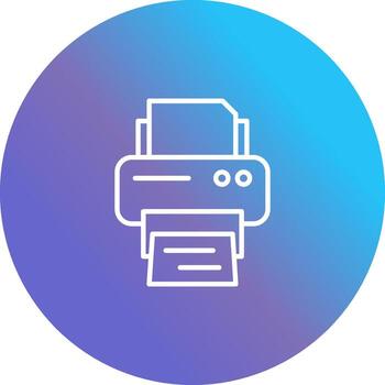 Printer Vector Icon