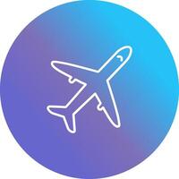 Aeroplane Vector Icon