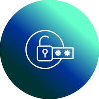 Passcode Lock I Vector Icon