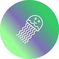 Jellyfish Vector Icon