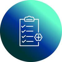 Medical Clipboard Vector Icon