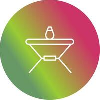 Decoration Table Vector Icon