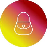 Ladies Bag Vector Icon
