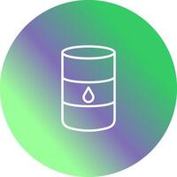 Oil Barrel Vector Icon