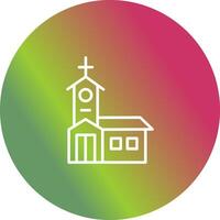 Building Church Vector Icon