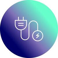 Electric Current Vector Icon