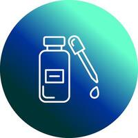 Drops Bottle Vector Icon