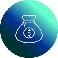 Money Bag Vector Icon