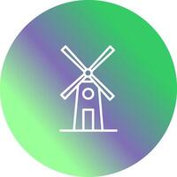 Windmill Vector Icon