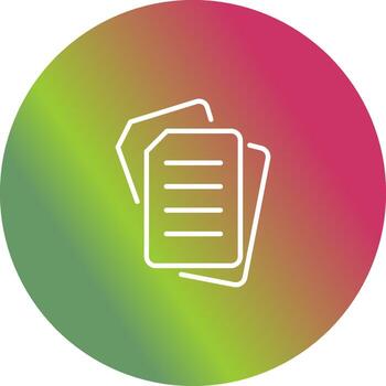 icono de vector de documento