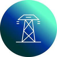 Power Line Vector Icon