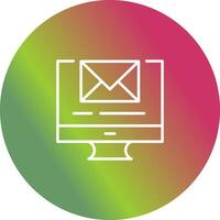 icono de vector de correo electrónico