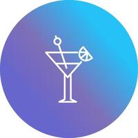 Martini Vector Icon