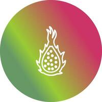 Dragon Fruit Vector Icon