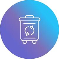 Recycle Bin Vector Icon