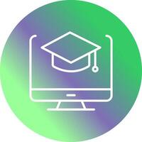 Online Learning Vector Icon