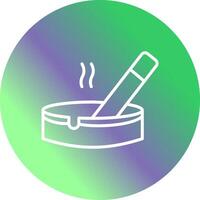 Ashtray Vector Icon