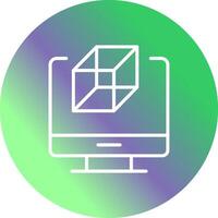 Cube Vector Icon