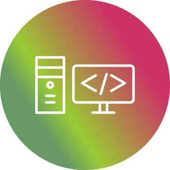 Coding Vector Icon