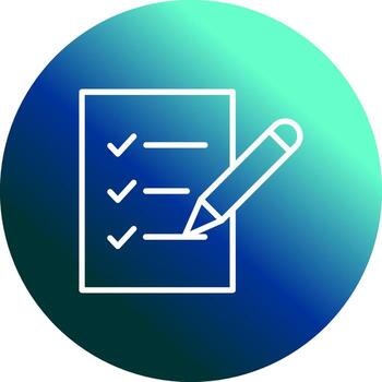 Write Vector Icon