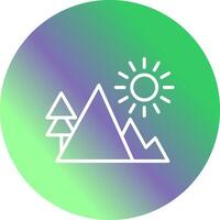 Mountain Vector Icon