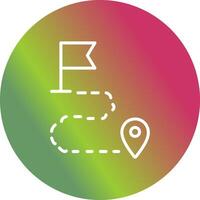 icono de vector de mapa de google